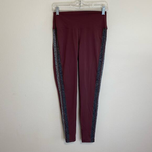 Vuori Pants - Vuori High Rise Racer Side Stripe Dusty Rose Leggings Size Medium